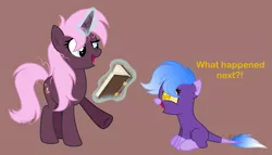 Size: 2613x1490 | Tagged: safe, artist:feather_bloom, derpibooru import, oc, oc:ivory beam, oc:starfall, original species, pony, unicorn, book, female, filly, foal, image, magic, magic aura, png, reading, sitting