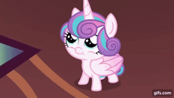 Size: 640x360 | Tagged: safe, derpibooru import, screencap, princess flurry heart, alicorn, pony, a flurry of emotions, season 7, animated, baby, baby pony, cute, eyes closed, female, filly, flurrybetes, foal, gif, gifs.com, image, loop, perfect loop, smiling, twilight's castle