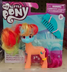 Size: 3456x3717 | Tagged: safe, derpibooru import, rainbow dash, sunny starscout, my little pony: a new generation, brushable, factory error, g5, image, jpeg, merchandise, photo, toy, you had one job