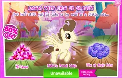 Size: 1043x666 | Tagged: safe, derpibooru import, official, pound cake, pegasus, pony, the last problem, advertisement, costs real money, gameloft, image, male, older, older pound cake, png, stallion