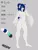 Size: 3330x4336 | Tagged: safe, artist:cross fader, derpibooru import, oc, oc:summit runner, anthro, hybrid, kirin, pegasus, plantigrade anthro, base used, ear piercing, freckles, image, japanese, male, moon runes, piercing, png, reference sheet, short tail, smiling, solo, tail, twink