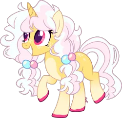 Size: 2355x2289 | Tagged: safe, artist:kurosawakuro, derpibooru import, oc, pony, unicorn, female, image, magical lesbian spawn, mare, offspring, parent:bon bon, parent:lyra heartstrings, parents:lyrabon, png, simple background, solo, transparent background