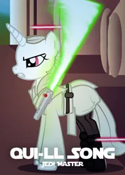 Size: 1200x1680 | Tagged: safe, derpibooru import, oc, oc:qui-ll song, unicorn, belt, boots, clothes, darth maul, droid, droids, duel, duel of the fates, episode 1, image, jedi, jedi master, lightsaber, master, movie, naboo, obi-wan kenobi, old master q, old pony, planet, png, qui-gon jinn, robe, shoes, solo, star wars, star wars: the phantom menace, sword, weapon
