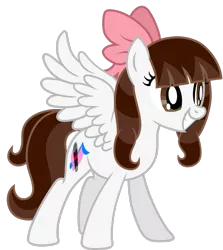Size: 2315x2590 | Tagged: safe, artist:cayfie, derpibooru import, oc, oc:jennabun, unofficial characters only, pegasus, pony, female, high res, image, mare, png, simple background, solo, transparent background, vector