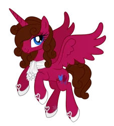 Size: 2332x2572 | Tagged: safe, artist:cayfie, derpibooru import, oc, unofficial characters only, alicorn, pony, female, high res, image, mare, png, simple background, transparent background, vector