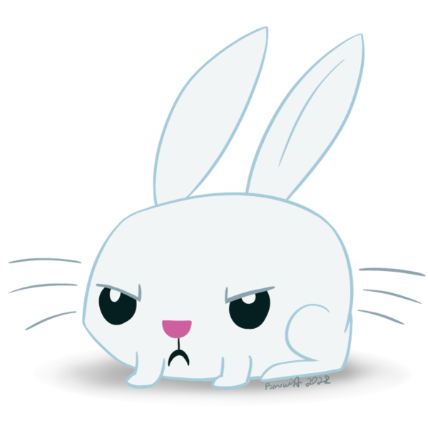 Size: 720x720 | Tagged: safe, artist:parronist, derpibooru import, angel bunny, rabbit, animal, g4, g4 to g5, g5, generation leap, image, male, png, simple background, solo, transparent background, vector