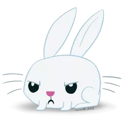 Size: 720x720 | Tagged: safe, artist:parronist, derpibooru import, angel bunny, rabbit, animal, g4, g4 to g5, g5, generation leap, image, male, png, simple background, solo, transparent background, vector