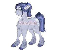 Size: 3200x2800 | Tagged: safe, artist:gigason, derpibooru import, oc, oc:agate pie, earth pony, pony, female, image, magical lesbian spawn, mare, obtrusive watermark, offspring, parent:clear sky, parent:maud pie, png, simple background, solo, transparent background, watermark