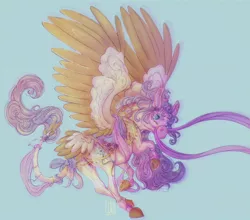 Size: 2064x1815 | Tagged: safe, artist:pegasus004, derpibooru import, oc, oc:alabaster, unofficial characters only, pegasus, pony, bracelet, bridle, carousel, coat markings, colored hooves, colored pupils, colored wings, dappled, ear fluff, flower, horseshoes, image, jewelry, jpeg, leonine tail, long hair, male, solo, tack, tail, tail feathers, wings