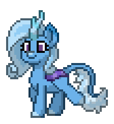 Size: 224x244 | Tagged: safe, artist:twilyisbestpone, derpibooru import, trixie, kirin, pony town, animated, cloven hooves, cute, derpibooru exclusive, diatrixes, female, gif, image, kirin trixie, kirinified, leonine tail, pixel art, simple background, smiling, solo, species swap, sprite, tail, transparent background, trotting, trotting in place, walk cycle, walking