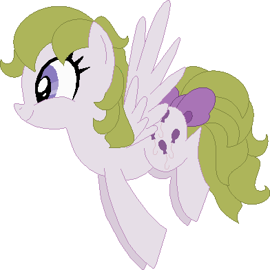 Size: 392x392 | Tagged: safe, artist:selenaede, artist:victorfazbear, derpibooru import, surprise, pegasus, pony, base used, bow, g1, g1 to g4, g4, generation leap, image, png, simple background, solo, tail, tail bow, transparent background