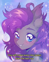 Size: 1718x2160 | Tagged: safe, artist:pierogarts, derpibooru import, oc, pony, 90s anime, aesthetic, bust, image, jpeg, portrait, solo