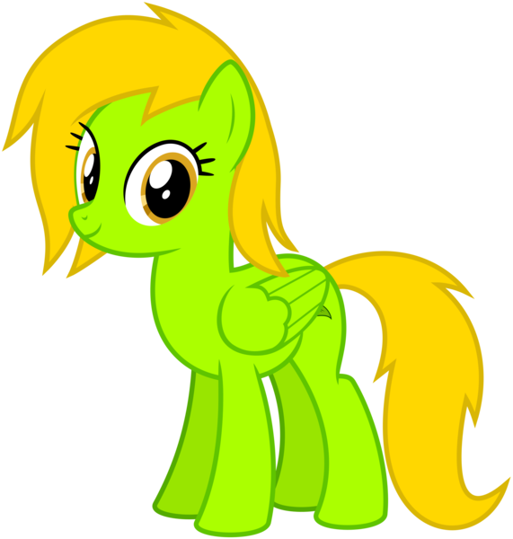 Size: 2380x2500 | Tagged: safe, artist:nicogamer3000, derpibooru import, oc, oc:lemon green, unofficial characters only, earth pony, pegasus, pony, derpibooru community collaboration, .svg available, 2023 community collab, female, folded wings, food, full body, high res, hooves, image, lemon, lemon green, looking at you, mare, pegasus oc, png, show accurate, simple background, smiling, smiling at you, solo, standing, tail, transparent background, vector, wings