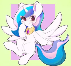 Size: 3200x3000 | Tagged: safe, artist:zokkili, derpibooru import, princess celestia, alicorn, pony, cewestia, cute, cutelestia, ethereal mane, eye clipping through hair, female, filly, foal, horn, image, jpeg, spread wings, starry eyes, starry mane, stars, wingding eyes, wings, younger