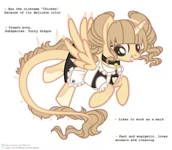 Size: 940x819 | Tagged: safe, artist:elberas, derpibooru import, oc, unofficial characters only, alicorn, pony, alicorn oc, base used, choker, clothes, eyelashes, female, flying, grin, horn, image, maid, mare, png, simple background, smiling, solo, white background, wings