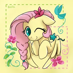 Size: 1280x1280 | Tagged: safe, artist:brella, derpibooru import, fluttershy, image, jpeg, solo