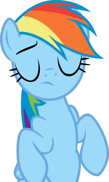 Size: 1894x3166 | Tagged: safe, artist:xxphantomxxx, derpibooru import, rainbow dash, pegasus, pony, eyes closed, female, image, mare, png, simple background, solo, transparent background, vector