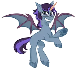 Size: 2908x2629 | Tagged: safe, artist:nekomellow, derpibooru import, oc, oc:count patagium, bat pony, pony, image, png, solo