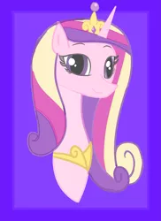 Size: 1743x2393 | Tagged: safe, artist:malleymall, derpibooru import, princess cadance, alicorn, pony, bust, canterlot wedding 10th anniversary, crown, cute, cutedance, female, high res, image, jewelry, looking at you, mare, png, portrait, regalia, smiling, smiling at you, solo