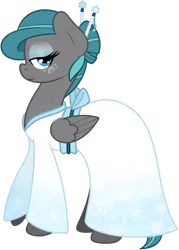 Size: 756x1057 | Tagged: safe, artist:ak4neh, oc, oc:dazzling, pegasus, pony, clothes, costume, image, japanese, kimono (clothing), moon runes, nightmare night costume, png