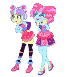 Size: 3211x3628 | Tagged: safe, artist:gmaplay, derpibooru import, kiwi lollipop, supernova zap, equestria girls, image, k-lo, png, postcrush, solo, su-z