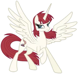 Size: 2515x2385 | Tagged: safe, artist:tygerbug, derpibooru import, oc, oc:fausticorn, unofficial characters only, alicorn, pony, female, high res, image, mare, png, simple background, solo, transparent background, vector