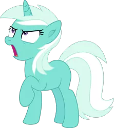 Size: 3469x3903 | Tagged: safe, alternate version, artist:thatusualguy06, derpibooru import, pony, unicorn, triple threat, .svg available, angry, blank flank, d:, female, image, mare, no cutie marks because im lazy, not lyra, open mouth, png, simple background, solo, transparent background, vector