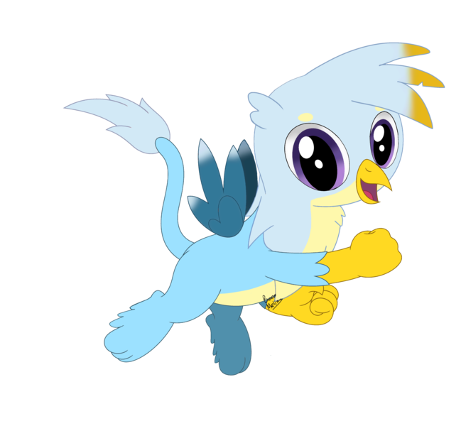 Size: 3528x3264 | Tagged: safe, artist:beesmeliss, derpibooru import, oc, oc:griffold, gryphon, hippogriffon, hybrid, chickub, image, interspecies offspring, offspring, parent:gallus, parent:silverstream, parents:gallstream, png, simple background, solo, transparent background