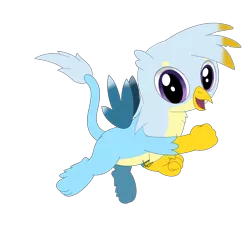 Size: 3528x3264 | Tagged: safe, artist:beesmeliss, derpibooru import, oc, oc:griffold, gryphon, hippogriffon, hybrid, chickub, image, interspecies offspring, offspring, parent:gallus, parent:silverstream, parents:gallstream, png, simple background, solo, transparent background