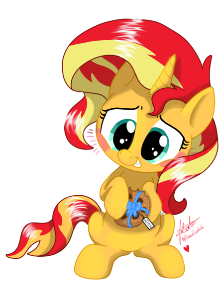 Safe Artist Praisecastiel Derpibooru Import Sunset Shimmer Pony Unicorn