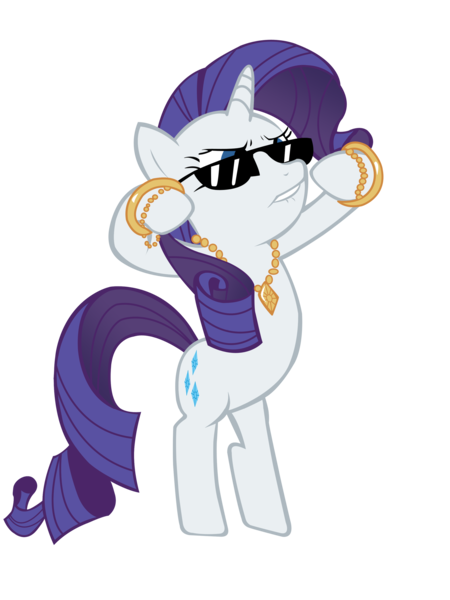 Size: 2121x2828 | Tagged: safe, artist:lcpsycho, derpibooru import, rarity, pony, unicorn, bipedal, bling, female, high res, image, lip bite, mare, png, simple background, solo, sunglasses, transparent background, vector