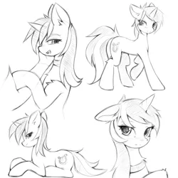Size: 933x933 | Tagged: safe, artist:fajeh, derpibooru import, lyra heartstrings, human, pony, unicorn, collar, hand, happy, human on pony petting, image, monochrome, petting, png, simple background, sketch, white background