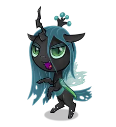 Size: 949x1039 | Tagged: safe, artist:celsian, derpibooru import, queen chrysalis, changeling, changeling queen, canterlot wedding 10th anniversary, doodle, female, image, open mouth, png, simple background, solo, transparent background