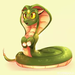 Size: 1500x1500 | Tagged: safe, artist:lostdreamm, derpibooru import, oc, unofficial characters only, cobra, lamia, original species, snake, blushing, female, image, jpeg