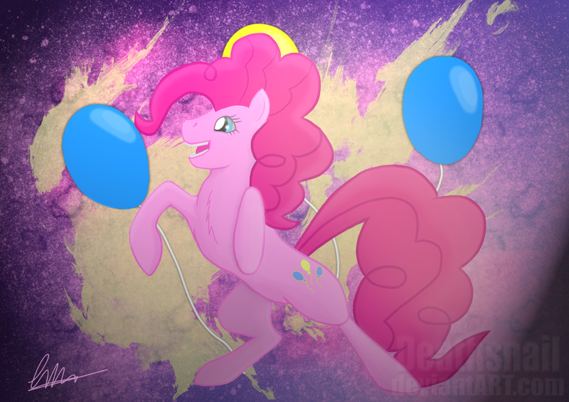 Size: 4961x3508 | Tagged: safe, artist:snailbert-arts, derpibooru import, pinkie pie, earth pony, pony, female, image, jpeg, solo