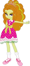 Size: 252x541 | Tagged: safe, artist:selenaede, artist:victorfazbear, derpibooru import, adagio dazzle, human, equestria girls, barely eqg related, base used, clothes, crossover, crown, dress, exploitable meme, image, jewel sparkles, jewelry, kazumi evans, lalaloopsy, looking at you, meme, pink dress, png, regalia, same voice actor, shoes, simple background, transparent background, voice actor, voice actor joke