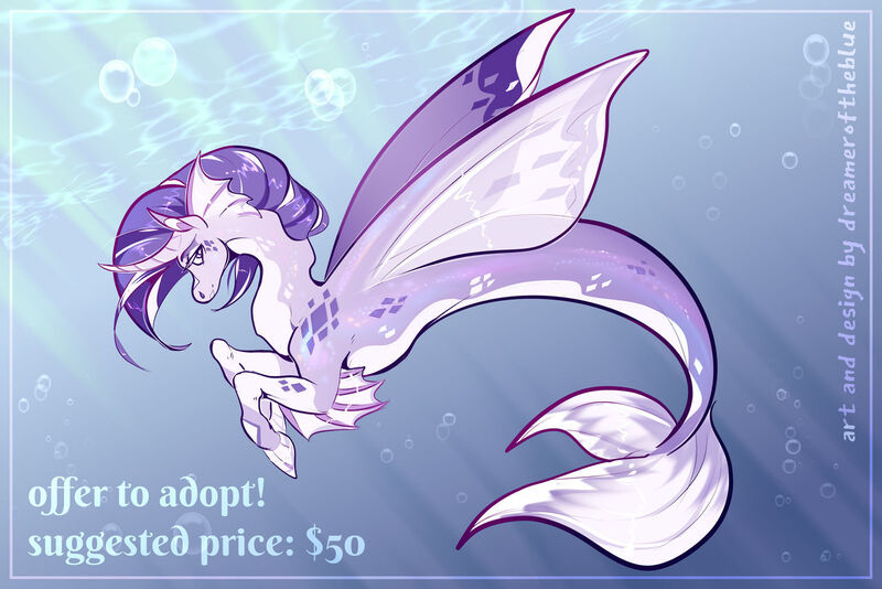 Size: 1280x854 | Tagged: safe, artist:dreameroftheblue, derpibooru import, oc, unofficial characters only, alicorn, merpony, pony, seapony (g4), blue background, bubble, crepuscular rays, curved horn, fin wings, fins, fish tail, flowing tail, horn, image, jpeg, ocean, purple eyes, purple mane, seaponified, simple background, smiling, solo, species swap, sunlight, tail, underwater, water, wings