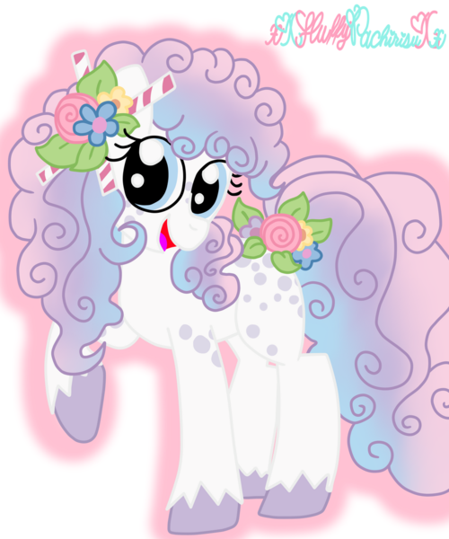 Size: 1024x1229 | Tagged: safe, artist:xxfluffypachirisuxx, derpibooru import, oc, oc:milkshake, earth pony, pony, female, image, mare, png, solo