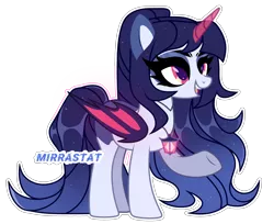 Size: 2996x2444 | Tagged: safe, artist:mirrastat, derpibooru import, oc, unofficial characters only, alicorn, bat pony, bat pony alicorn, pony, alicorn oc, base used, bat pony oc, bat wings, eyelashes, female, horn, image, jewelry, lantern, makeup, mare, necklace, png, raised hoof, simple background, smiling, solo, transparent background, underhoof, wings