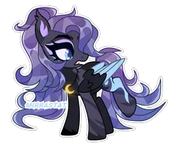 Size: 3084x2570 | Tagged: safe, artist:mirrastat, derpibooru import, oc, unofficial characters only, pegasus, pony, base used, colored wings, ear fluff, eyelashes, female, image, looking back, makeup, mare, pegasus oc, png, simple background, smiling, solo, transparent background, two toned wings, wings