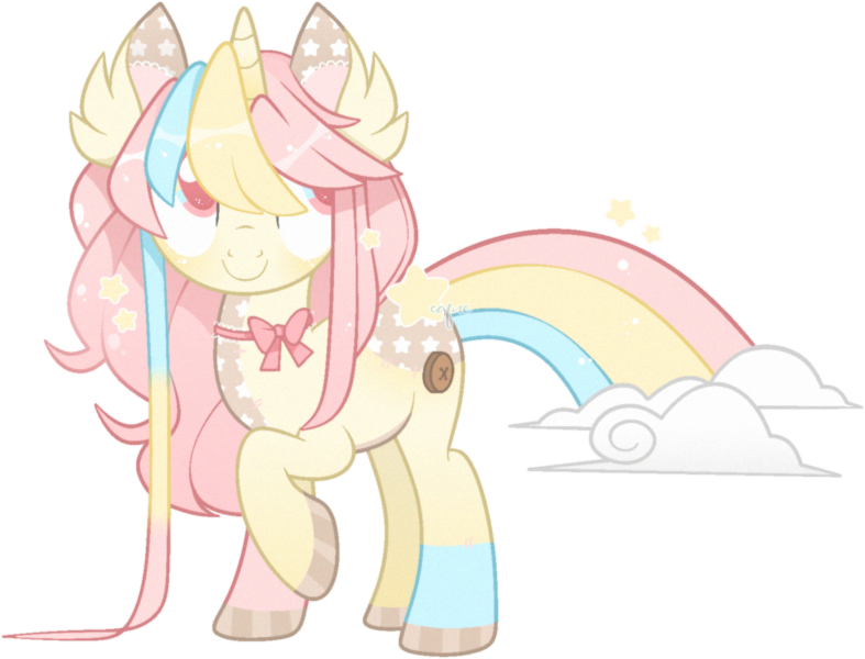 Size: 1546x1178 | Tagged: safe, artist:cafne, derpibooru import, oc, unofficial characters only, pony, unicorn, base used, choker, ear fluff, eyelashes, female, hoof polish, horn, image, mare, multicolored hair, png, rainbow hair, raised hoof, simple background, smiling, solo, transparent background, unicorn oc