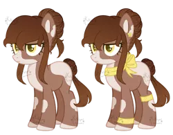 Size: 1280x1000 | Tagged: safe, artist:katelynleeann42, derpibooru import, oc, oc:chocolate kiss, earth pony, pony, female, image, mare, png, simple background, solo, transparent background