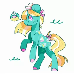 Size: 2800x2800 | Tagged: safe, artist:cocopudu, derpibooru import, mainsail, earth pony, pony, cloven hooves, female, g1, hat, image, jpeg, mare, rearing, sailor hat, simple background, smiling, solo, transparent background, white pupils