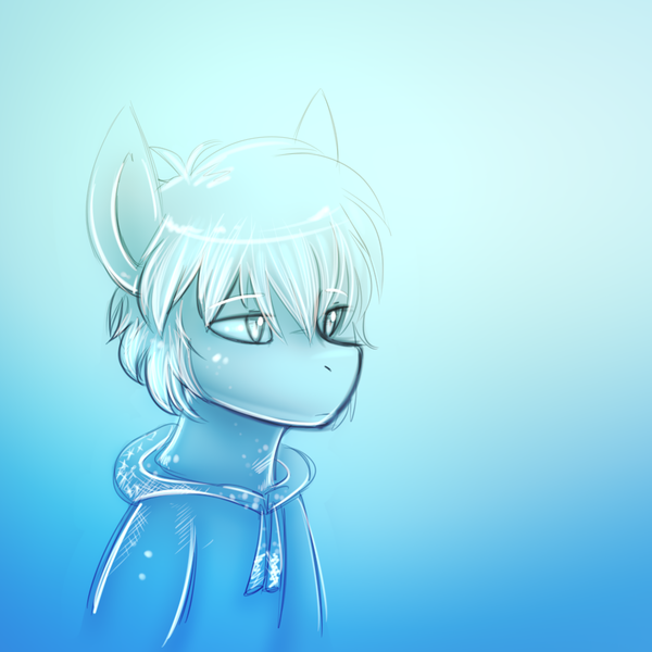 Size: 960x960 | Tagged: safe, artist:deyogee, derpibooru import, oc, ponified, unofficial characters only, pony, clothes, image, jack frost, male, png, simple background, solo