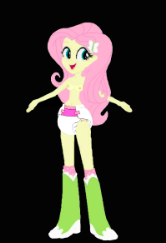 Size: 166x243 | Tagged: explicit, artist:dragonrider333, derpibooru import, fluttershy, equestria girls, 1000 years in photoshop, boots, breasts, clothes, diaper, diaper fetish, equestria girls diaper and boots, fetish, image, nipples, nudity, png, shoes