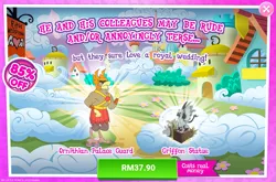 Size: 1035x684 | Tagged: safe, derpibooru import, official, advertisement, costs real money, gameloft, guard, image, ornithian, png