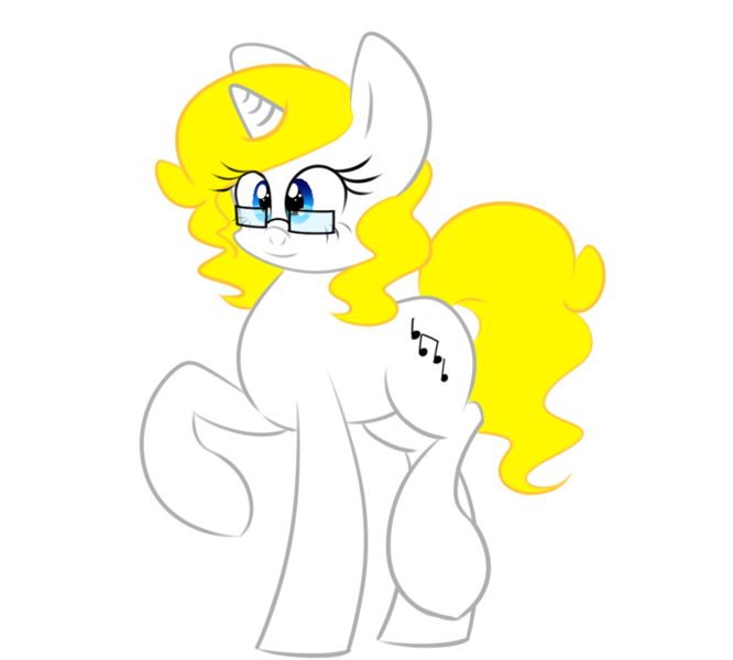 Size: 886x798 | Tagged: safe, artist:songheartva, derpibooru import, oc, oc:songheart, unofficial characters only, pony, unicorn, female, glasses, image, mare, png, raised hoof, simple background, solo, transparent background