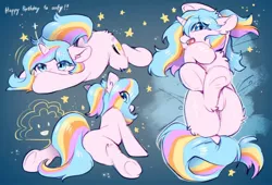 Size: 1470x1000 | Tagged: suggestive, artist:swaybat, derpibooru import, oc, oc:oofy colorful, unofficial characters only, pony, unicorn, image, jpeg, solo