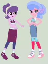 Size: 462x622 | Tagged: safe, artist:matthewjabeznazarioa, derpibooru import, royal ribbon, suri polomare, equestria girls, crossover, equestria girls-ified, exeron fighters, exeron outfit, image, martial arts kids, martial arts kids outfits, png