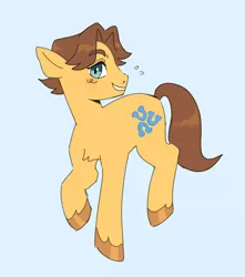 Size: 2300x2600 | Tagged: safe, artist:exxi00, derpibooru import, caramel, earth pony, pony, image, jpeg, solo